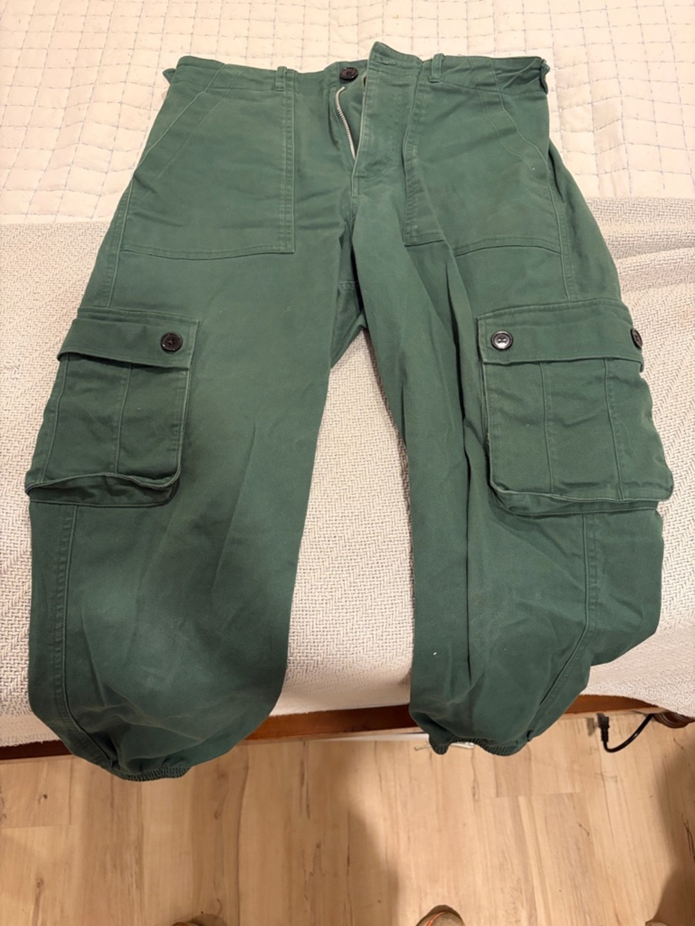 Wondery Outdoors
Olive Green Rock Climbing Pants with Cargo Pockets